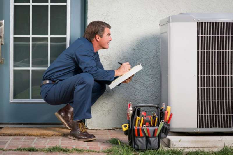 Industrial HVAC system maintenance and repair
